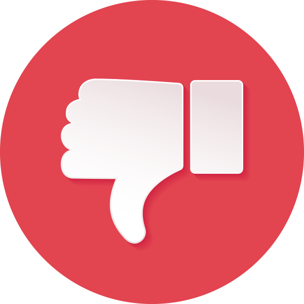 Thumbs down
