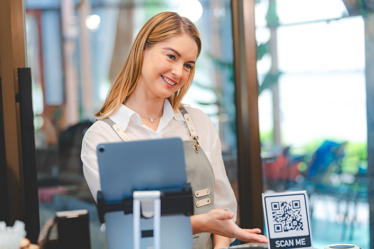 QR Code Review Collection Flow